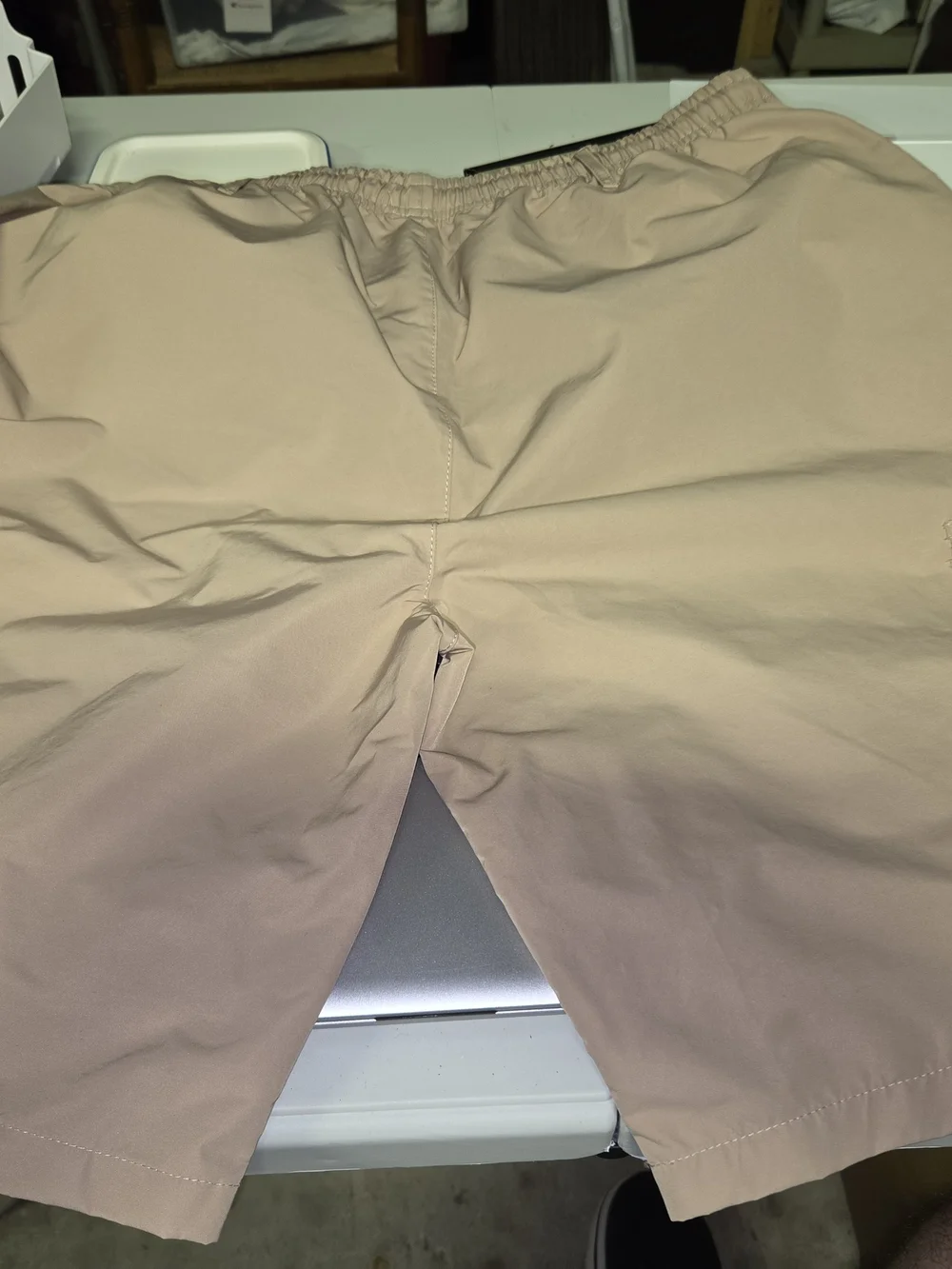Carhartt Men’s Beige Cargo Shorts - Relaxed Fit
